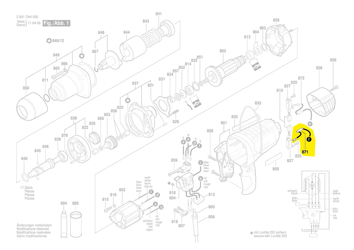 Câble filtre réf. 1 619 PA2 460 Bosch